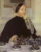 Mary Cassatt Lady at the Tea Table Germany oil painting artist